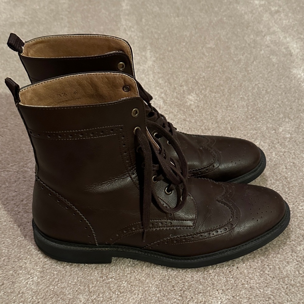 Men's Brown Leather Boots